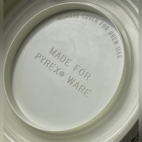 Vintage Pyrex Spice of Life Retro 4" Glass Canister w/ Lid - Picture 2 of 5